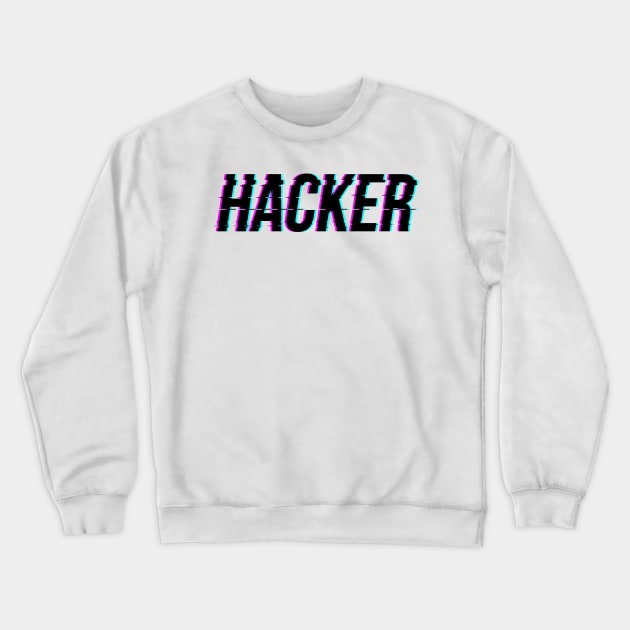 Hacker Crewneck Sweatshirt by SNZLER